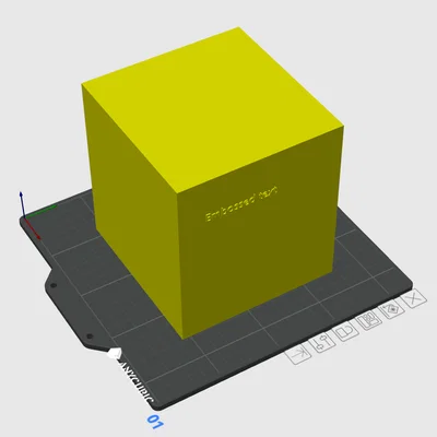 Mô hình khối lập phương Pan Kloc - Đồ chơi trang trí in 3D đẹp