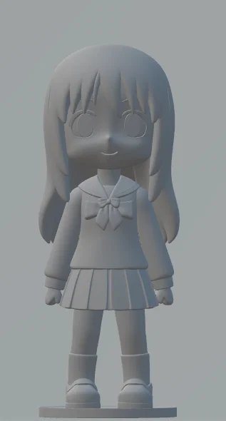 Mô hình 3D Osaka từ Azumanga Daioh đáng yêu (cao 7.5cm) - Image 2