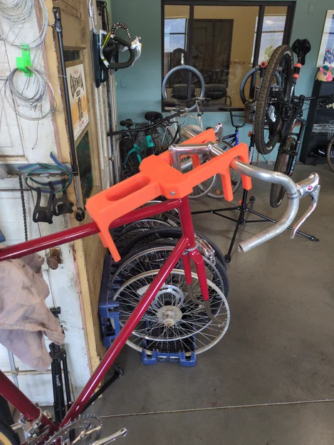 Giá đỡ giữ thẳng ghi đông xe đạp (Handlebar holder) - Image 6