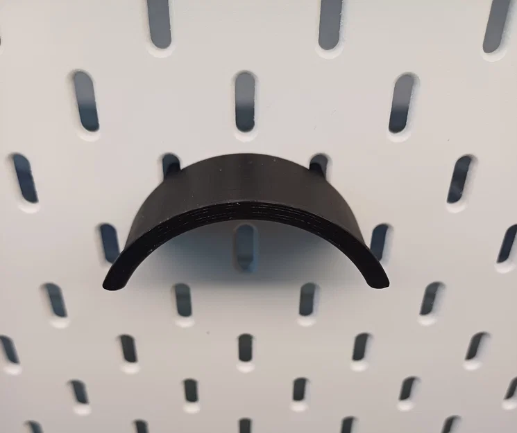 Móc treo băng keo tiện lợi cho bảng pegboard Ikea Skadis - Image 2