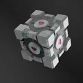 Mô hình Weighted Companion Cube từ Portal - Thumbnail 2