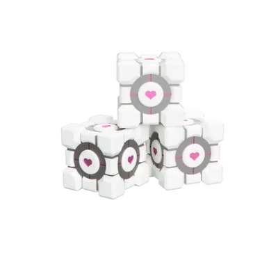 Mô hình Weighted Companion Cube từ Portal