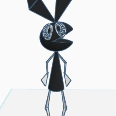 Mô hình Vibri từ game Vib-Ribbon