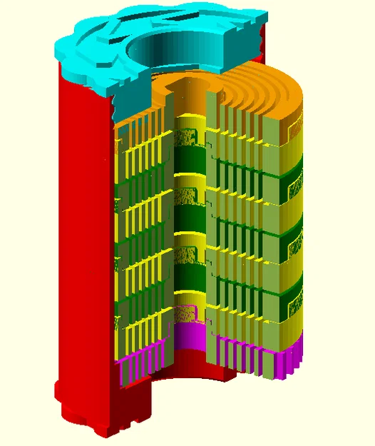 Bộ giá đỡ cuộn nhựa in 3D tự cuốn (Auto-Rewind) thông minh - Image 1