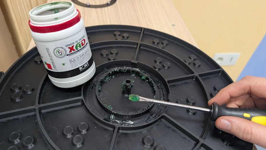 Plateau 345mm cho Revopoint T 125 và bộ trụ đánh dấu 3D từ tính (108 nam châm 6x3mm) - Image 5