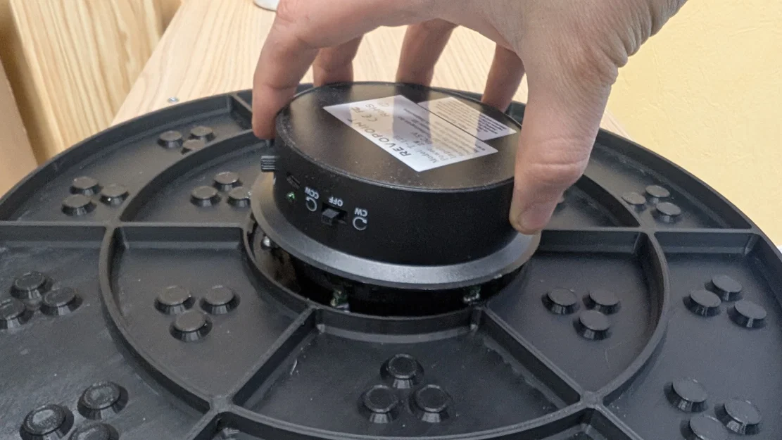 Plateau 345mm cho Revopoint T 125 và bộ trụ đánh dấu 3D từ tính (108 nam châm 6x3mm) - Image 6