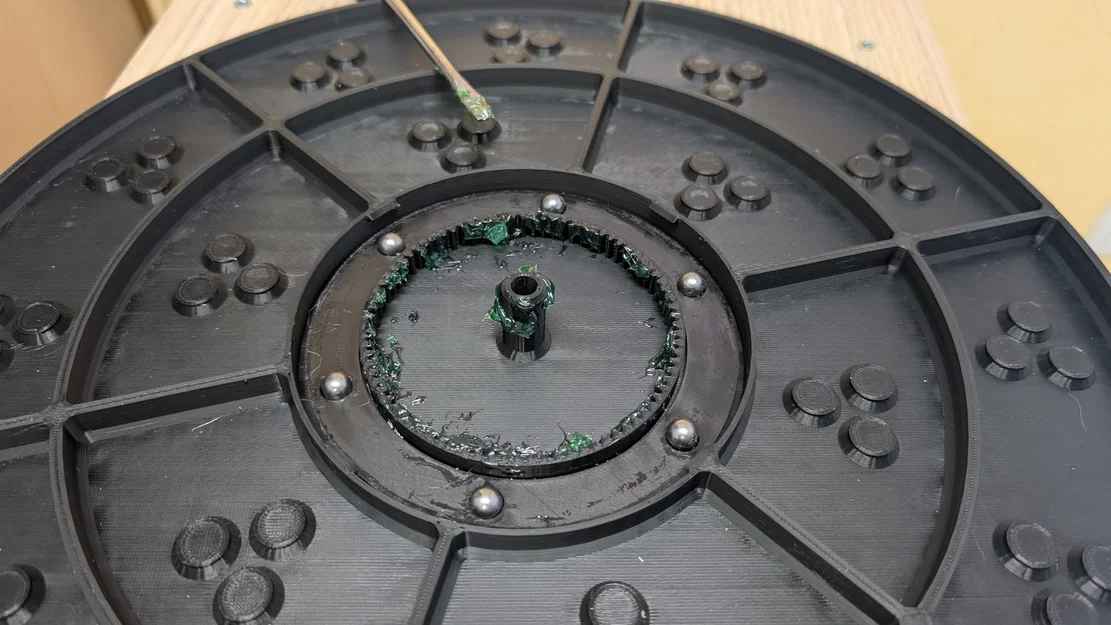 Plateau 345mm cho Revopoint T 125 và bộ trụ đánh dấu 3D từ tính (108 nam châm 6x3mm) - Image 13