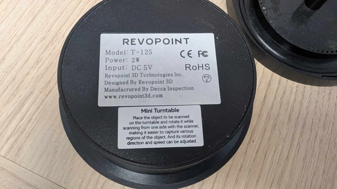 Plateau 345mm cho Revopoint T 125 và bộ trụ đánh dấu 3D từ tính (108 nam châm 6x3mm) - Image 14