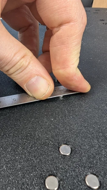 Plateau 345mm cho Revopoint T 125 và bộ trụ đánh dấu 3D từ tính (108 nam châm 6x3mm) - Image 15