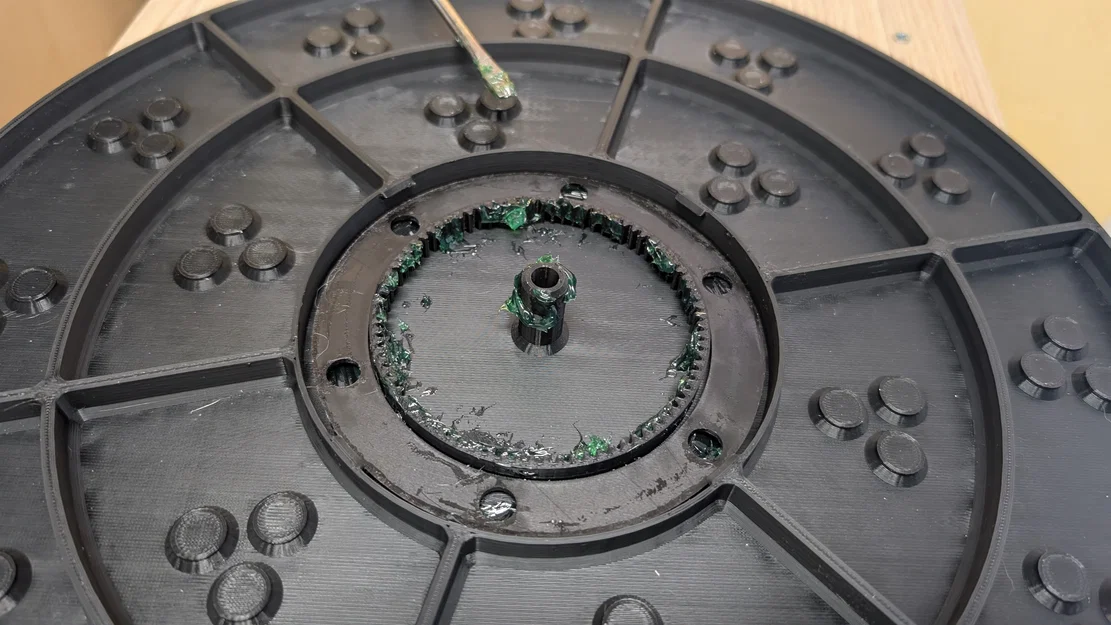 Plateau 345mm cho Revopoint T 125 và bộ trụ đánh dấu 3D từ tính (108 nam châm 6x3mm) - Image 17