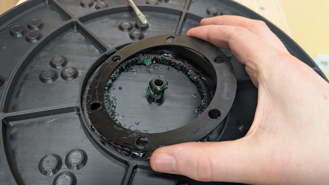 Plateau 345mm cho Revopoint T 125 và bộ trụ đánh dấu 3D từ tính (108 nam châm 6x3mm) - Image 25