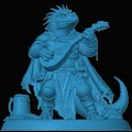 Mô hình Lizardfolk Bard - Thumbnail 1