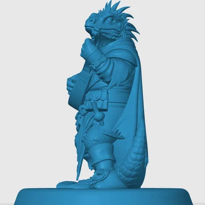 Mô hình Lizardfolk Bard