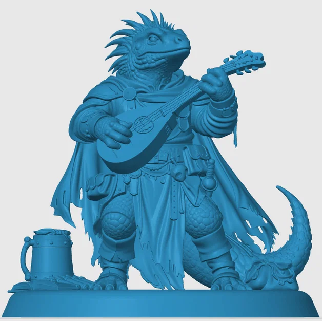 Mô hình Lizardfolk Bard - Image 3