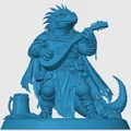 Mô hình Lizardfolk Bard - Thumbnail 3