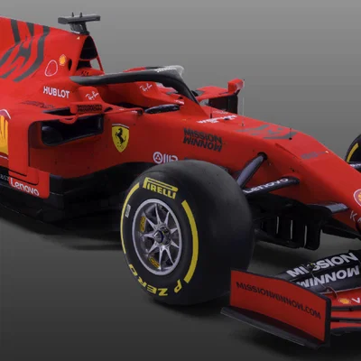 Mô hình xe đua F1 Racecar V2 ấn tượng cho người đam mê in 3D