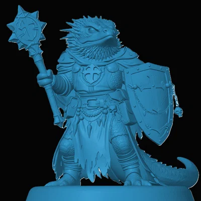 Mô hình Lizardfolk Cleric