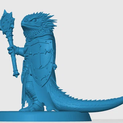 Mô hình Lizardfolk Cleric