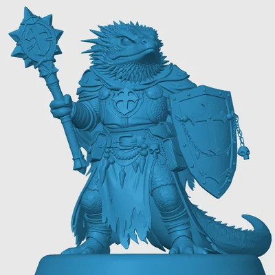 Mô hình Lizardfolk Cleric