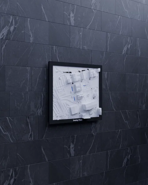 Dealey Plaza, Hoa Kỳ - Mô hình 3D thu nhỏ - Image 6