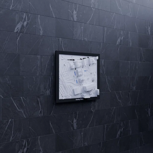 Dealey Plaza, Hoa Kỳ - Mô hình 3D thu nhỏ - Image 7