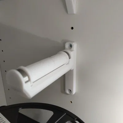 Giá treo cuộn nhựa cho tủ IKEA PAX - Phụ kiện in 3D chắc chắn