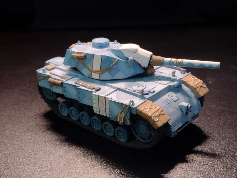 Mô hình xe tăng Edelweiss - Valkyria Chronicles - Image 1