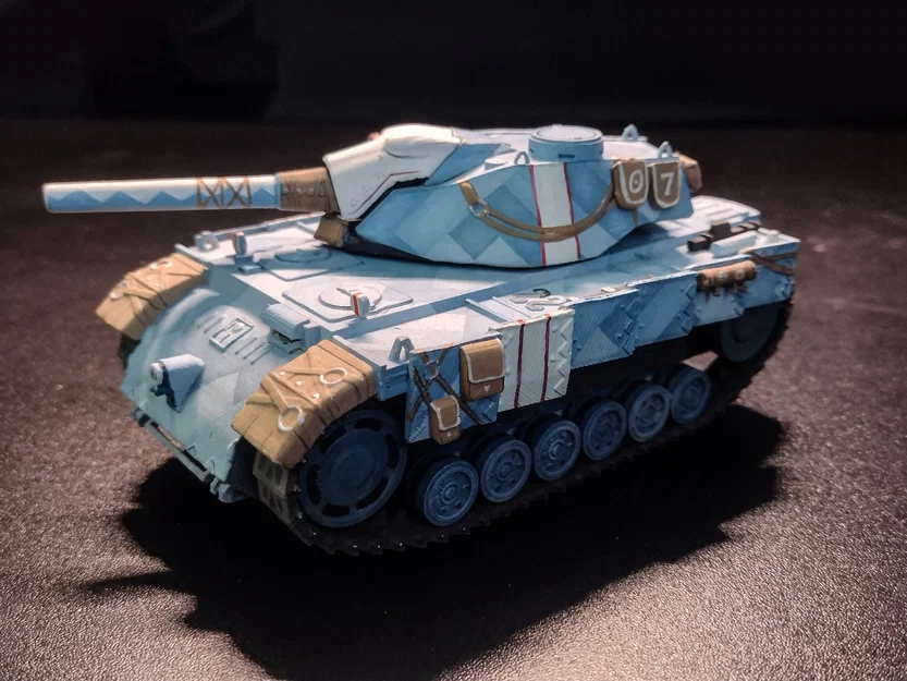 Mô hình xe tăng Edelweiss - Valkyria Chronicles - Image 3