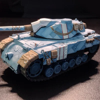 Mô hình xe tăng Edelweiss - Valkyria Chronicles