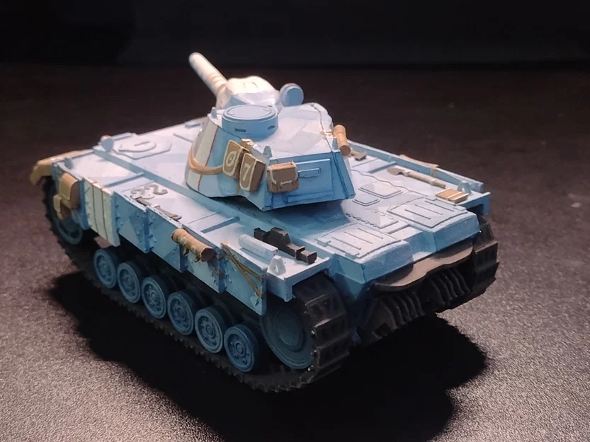 Mô hình xe tăng Edelweiss - Valkyria Chronicles - Image 4