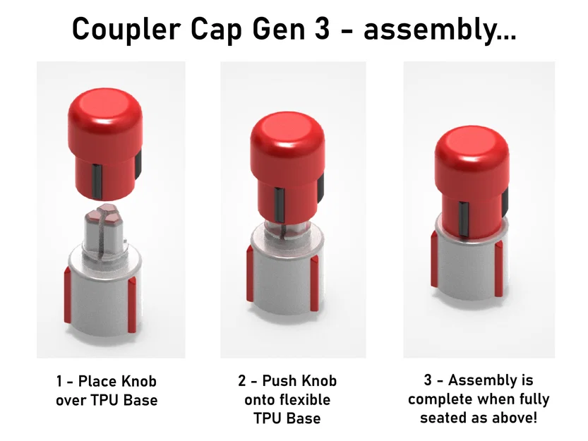 Nắp đậy giữ sợi nhựa cho hộp chống ẩm (Gen 3) - Image 3