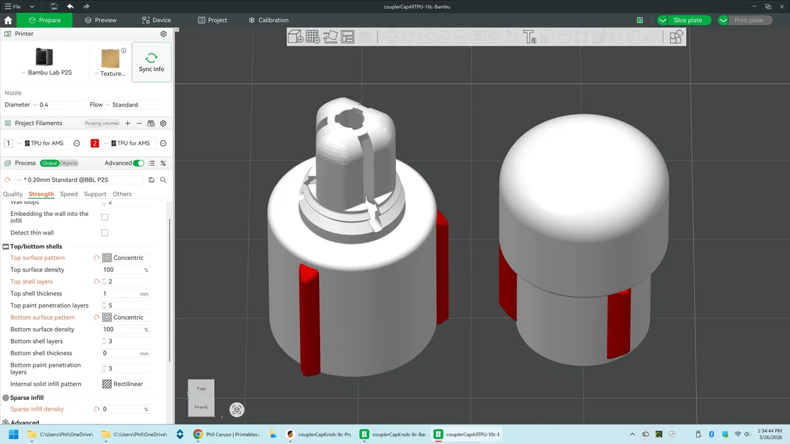 Nắp đậy giữ sợi nhựa cho hộp chống ẩm (Gen 3) - Image 20