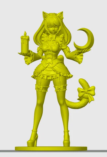 Mô hình cô nàng mèo phong cách BDSM 2 - Image 1