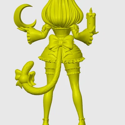 Mô hình cô nàng mèo phong cách BDSM 2