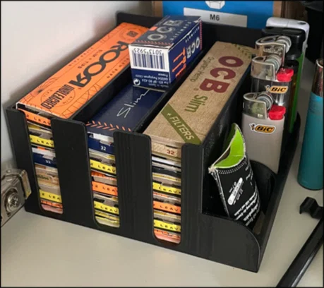 Khay Đựng Giấy Cuốn và Bật Lửa Longpape Organizer Tiện Lợi - Image 1