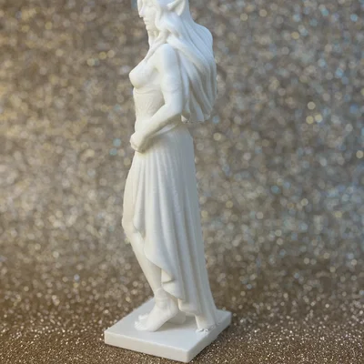 Tượng Tiên Nữ Elf Thanh Lịch – Mô Hình Fantasy Chi Tiết Cao (File STL In 3D)