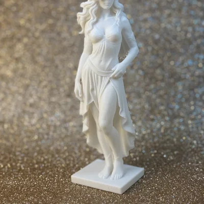 Tượng Tiên Nữ Elf Thanh Lịch – Mô Hình Fantasy Chi Tiết Cao (File STL In 3D)