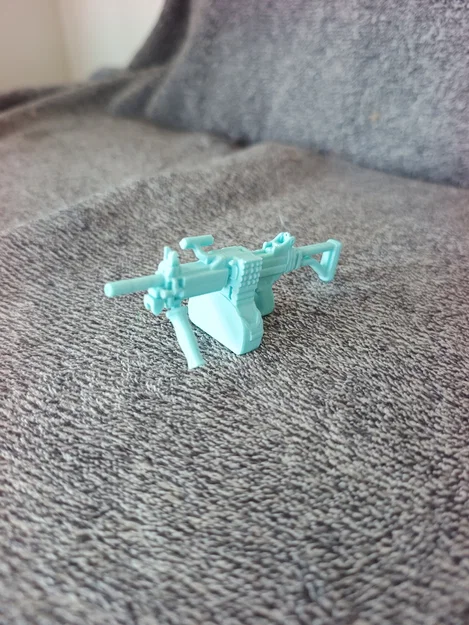 Mô hình móc khóa Negev từ CS2 - Phụ kiện độc đáo cho game thủ - Image 1