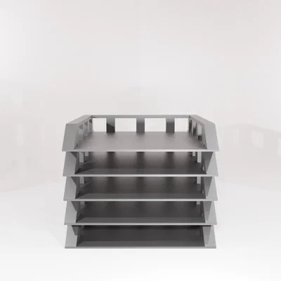 Khay/Kệ lưu trữ xếp chồng: Thiết kế tối giản, dễ dàng lắp ghép