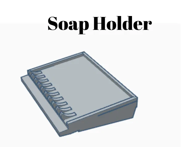 Khay đựng xà phòng 3D (Soap Holder) giúp phòng tắm luôn sạch sẽ - Image 1