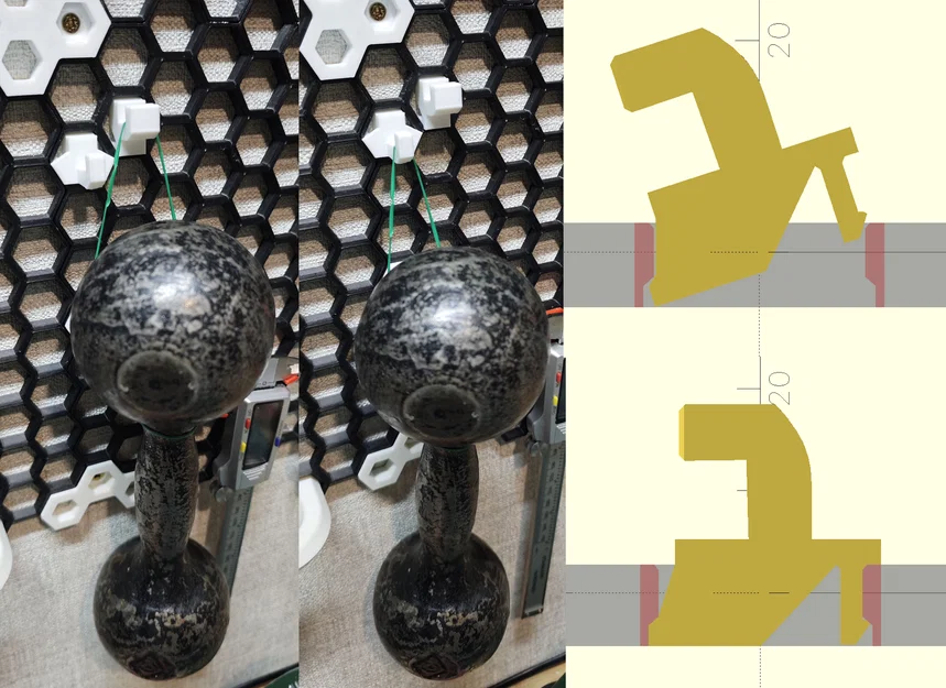 HSW asymmetric insert - Insert bất đối xứng cho tường Honeycomb - Image 1