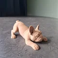 Mô hình chú cún French Bulldog tinh nghịch - Thumbnail 1