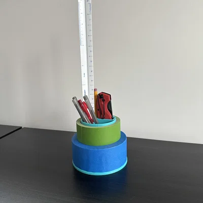 Khay đựng băng keo và bút viết (Tape & Pencil Holder)