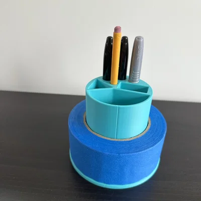 Khay đựng băng keo và bút viết (Tape & Pencil Holder)