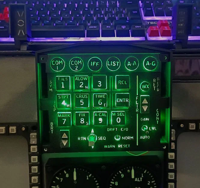 ICP V2 Baclight cho mô phỏng buồng lái F-16 - Image 1