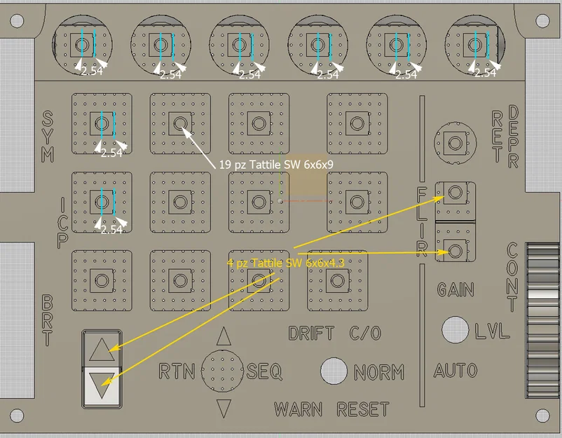 ICP V2 Baclight cho mô phỏng buồng lái F-16 - Image 3