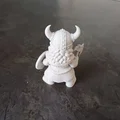 Mô hình nữ chiến binh Viking Shieldmaiden với rìu và khiên - Thumbnail 3