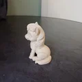 Mô hình chú ngựa con ngồi đáng yêu - Thumbnail 3