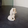 Mô hình chú ngựa con ngồi đáng yêu - Thumbnail 6