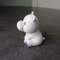 Mô hình 3D chú hà mã mini siêu đáng yêu để bàn - Thumbnail 2